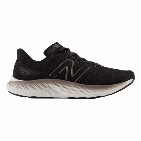 New Balance Men's Fresh Foam X EVOZ v3 Shoes - Black / Silver Metallic Boosted touch