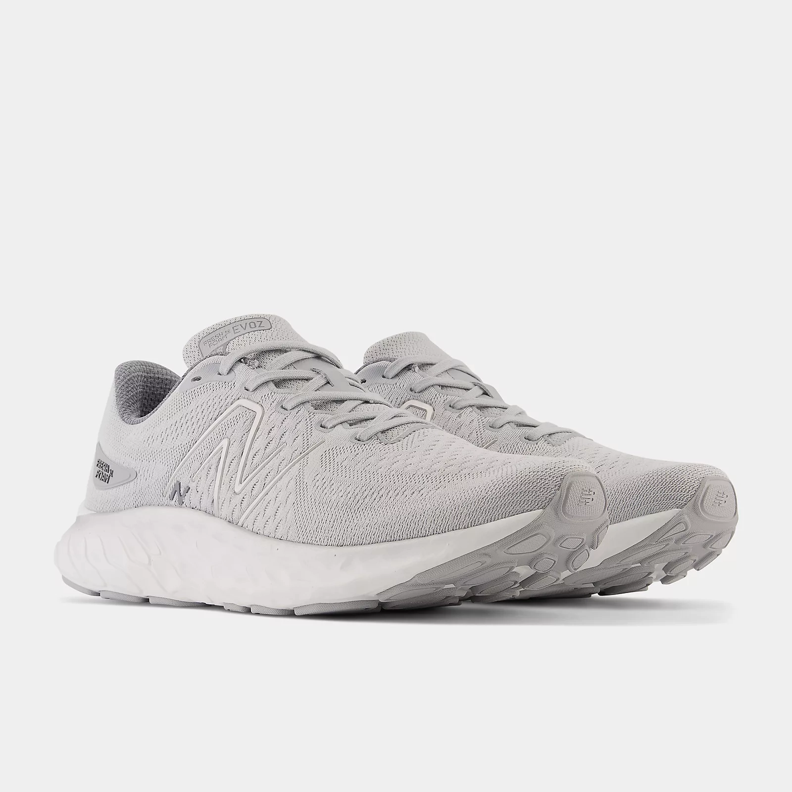 New Balance Men's Fresh Foam X EVOZ v3 Shoes - Graphite / Aluminum Grey / Silver Metallic Athletic Apparel