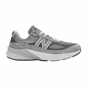 Hyperelastic Foam Layers New Balance Men's Made in USA 990 v6 Shoes - Grey