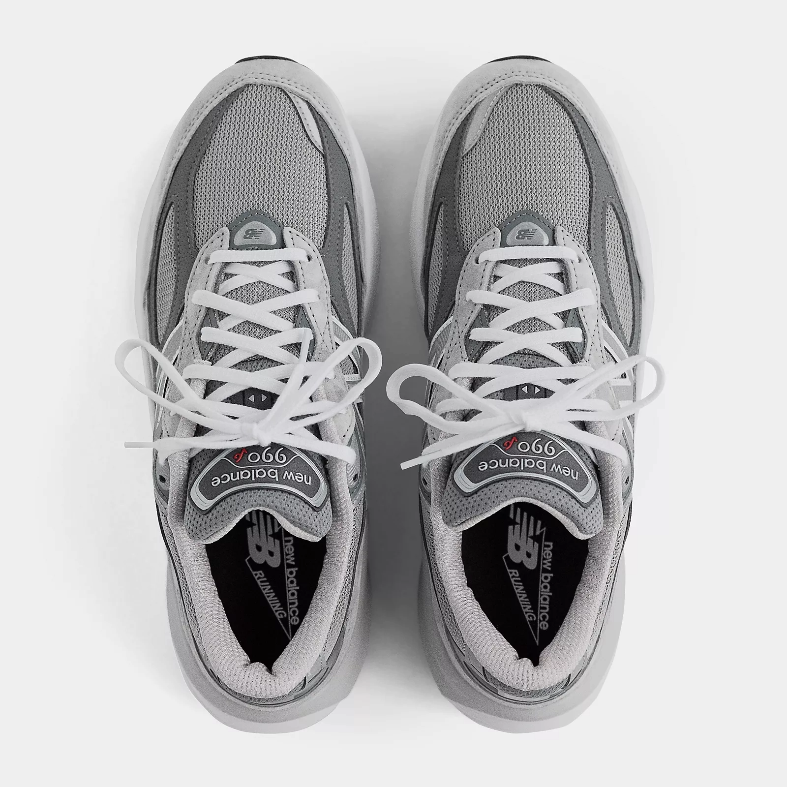 New Balance Men's Made in USA 990 v6 Shoes - Grey Padded Arch Anti   Abrasion