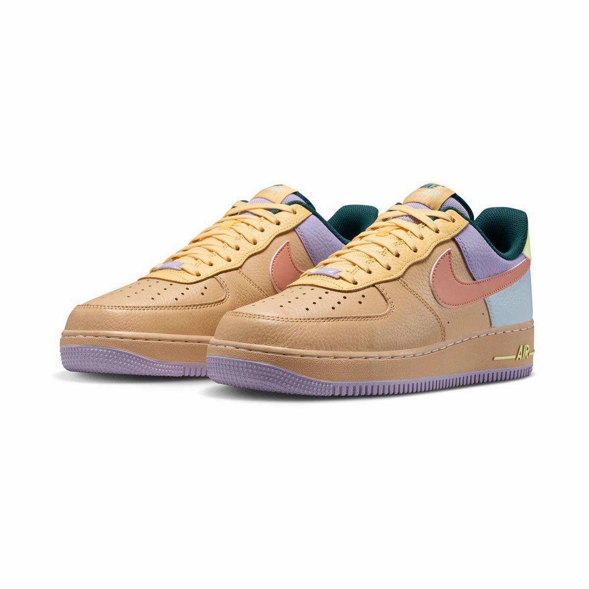 Nike Air Force 1 '07 'Easter' Men's Shoes Forward Movement Fit Molded Insole