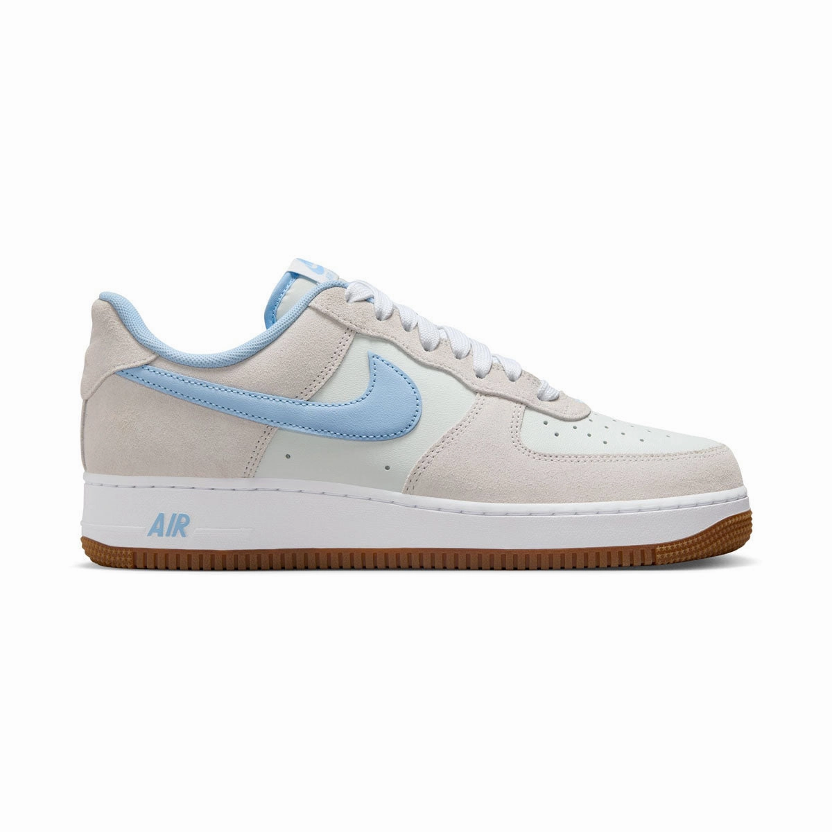 Nike Air Force 1 '07 LV8 'Photon Dust White Bubblegum' Men's Shoes Pressure Mapped Outsole Rolling Motion Tech