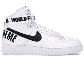 School Hike Nike Air Force 1 High Supreme World Famous White