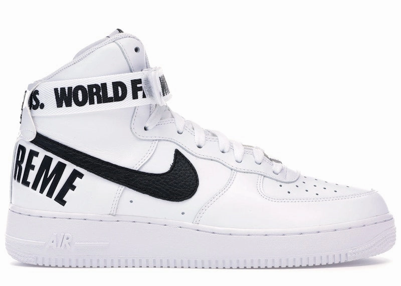 Nike Air Force 1 High Supreme World Famous White Warm Feet Balanced Step