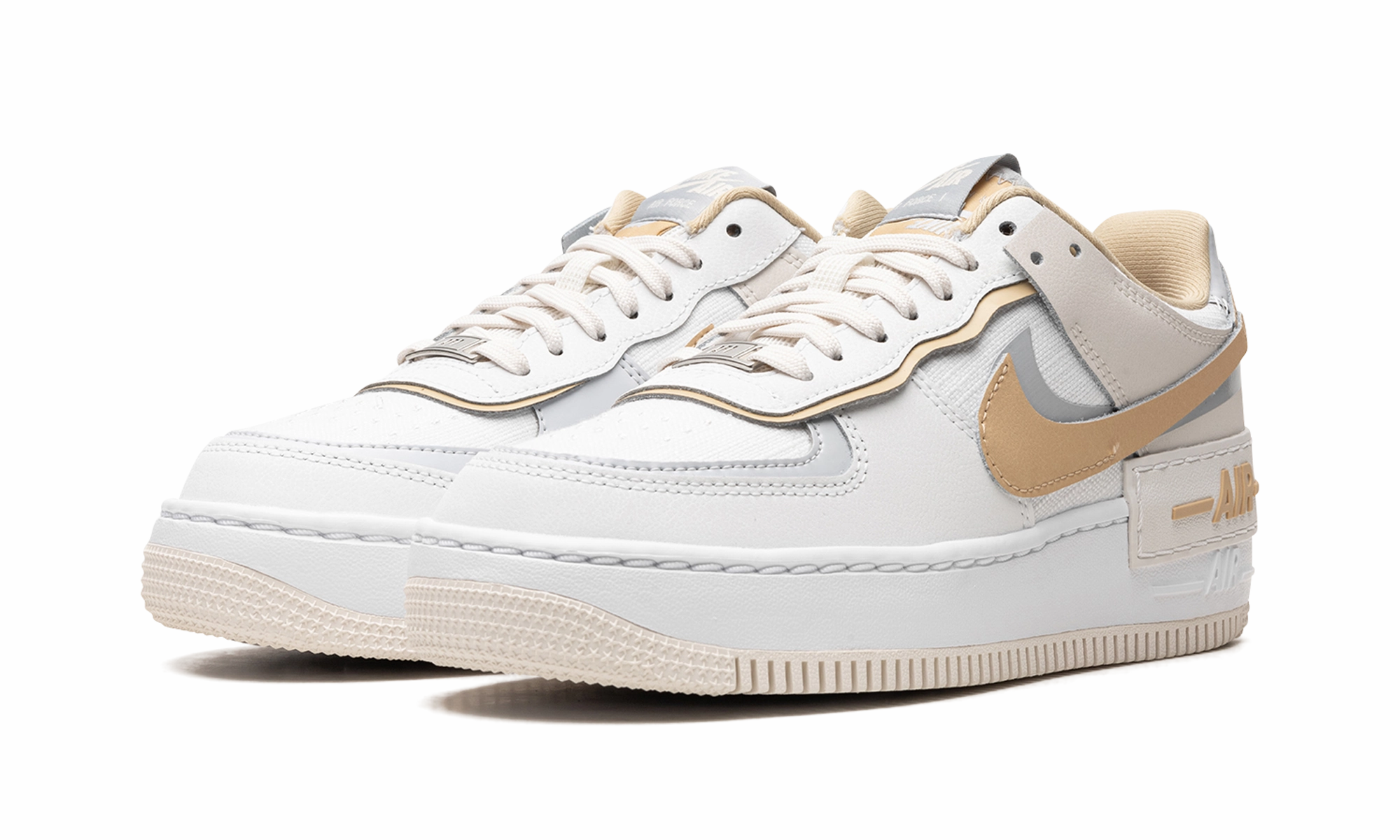 Feel Fresh Flexible Material NIKE AIR FORCE 1 LO SHADO WMNS "Sail Tan"