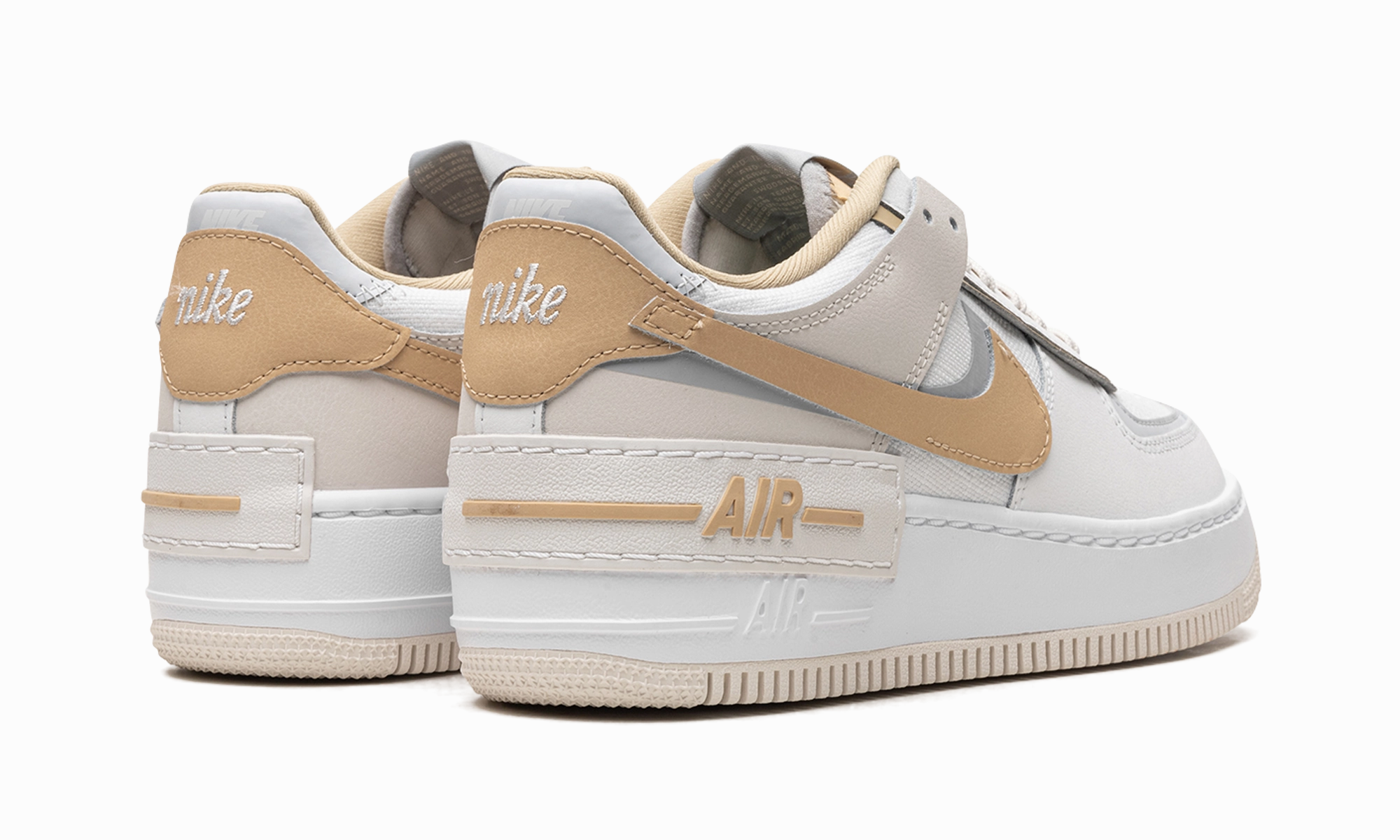 simple design Shock Support NIKE AIR FORCE 1 LO SHADO WMNS "Sail Tan"