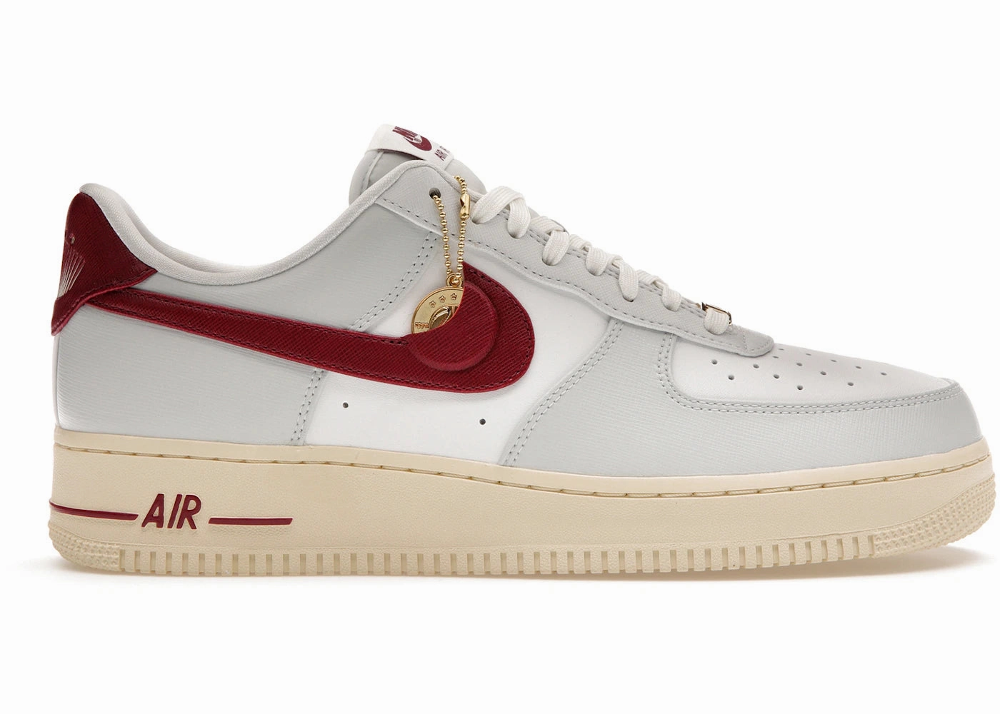 Nike Air Force 1 Low '07 Se Just Do It Photon Dust Team Red (Women'S) Stable Structure Spring Sole