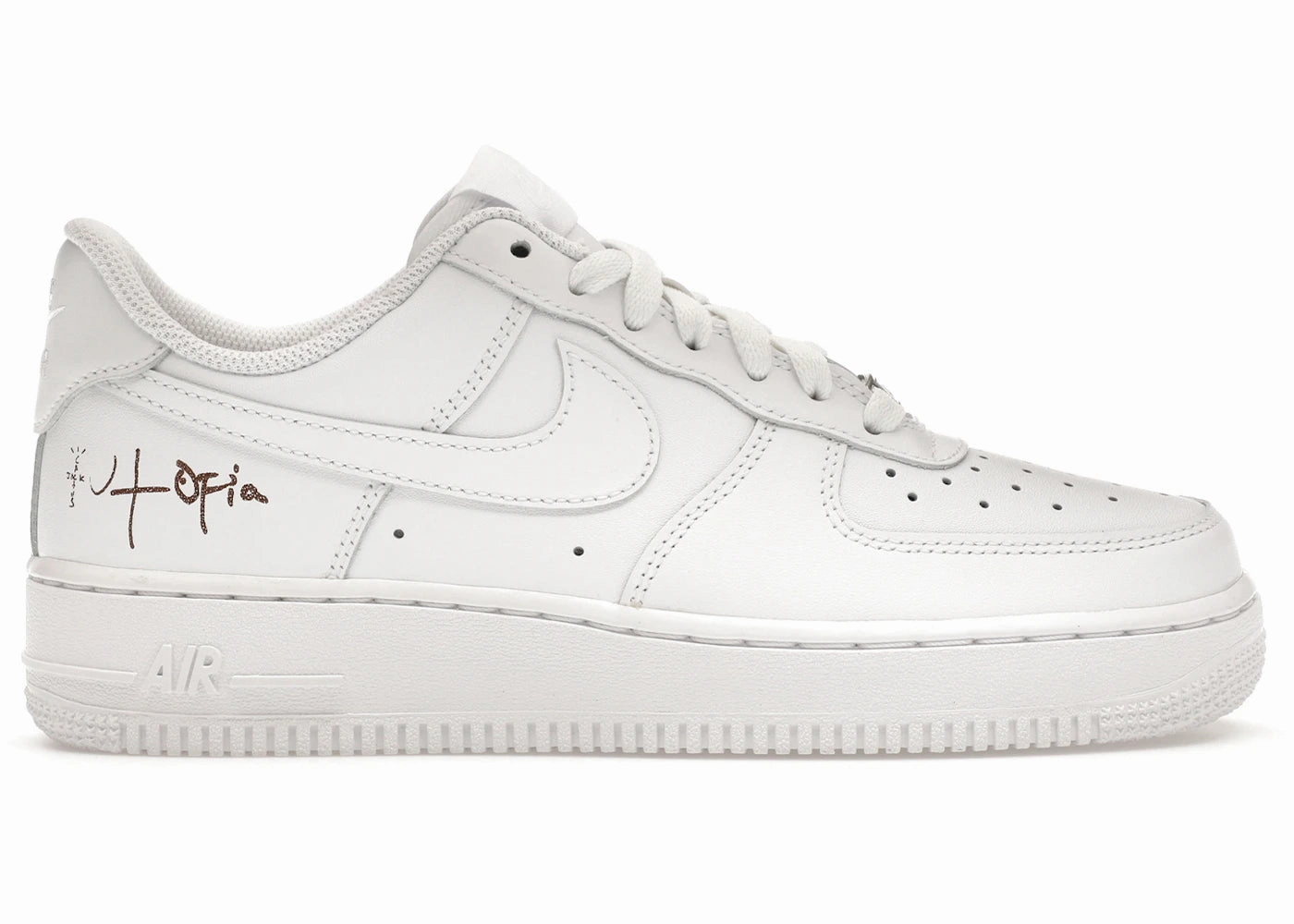 Dry Touch Nike Air Force 1 Low '07 White (Travis Scott Cactus Jack Utopia Edition) (Women'S)