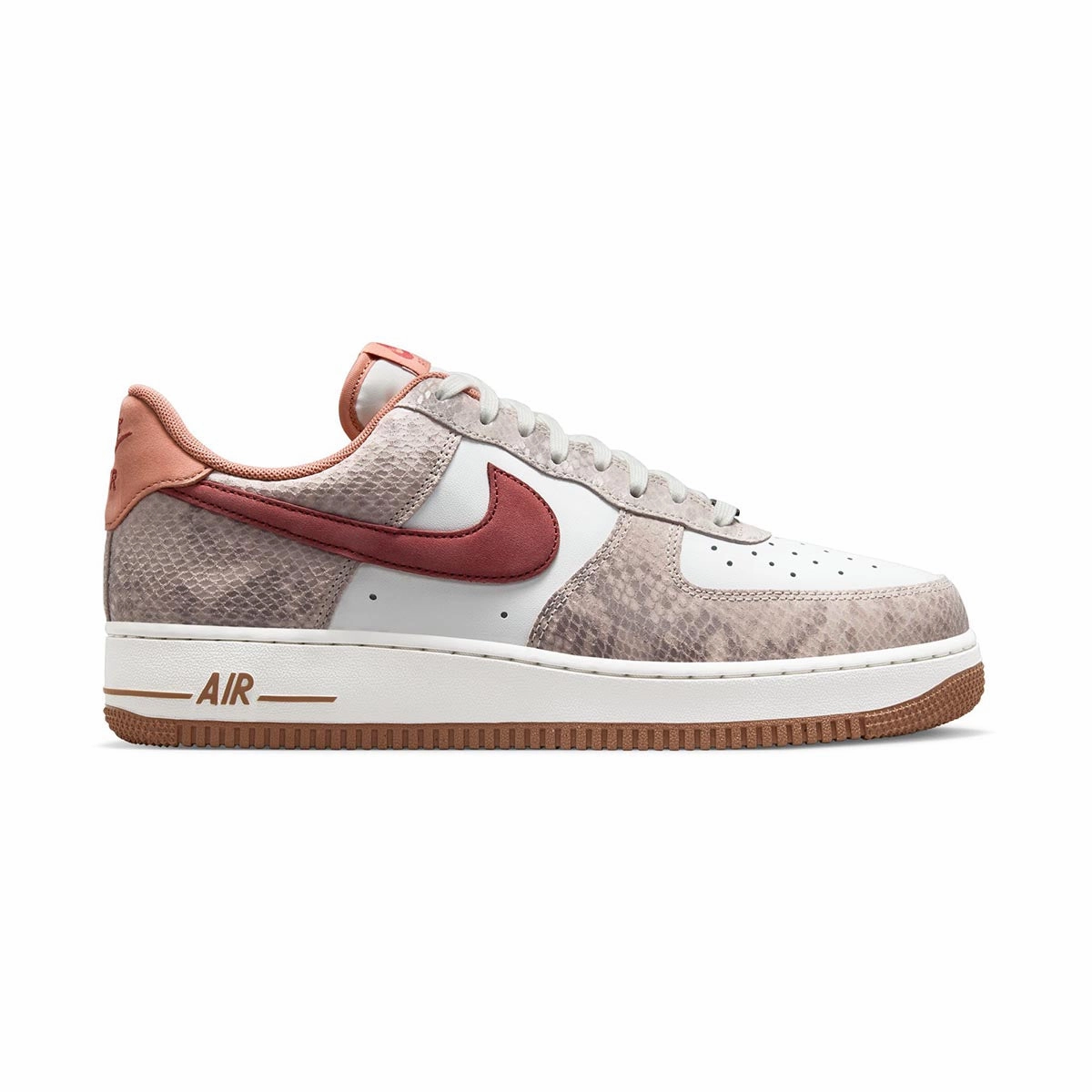 Nike Air Force 1 Low 'Canyon Rust Snakeskin' Men's Shoes Leather