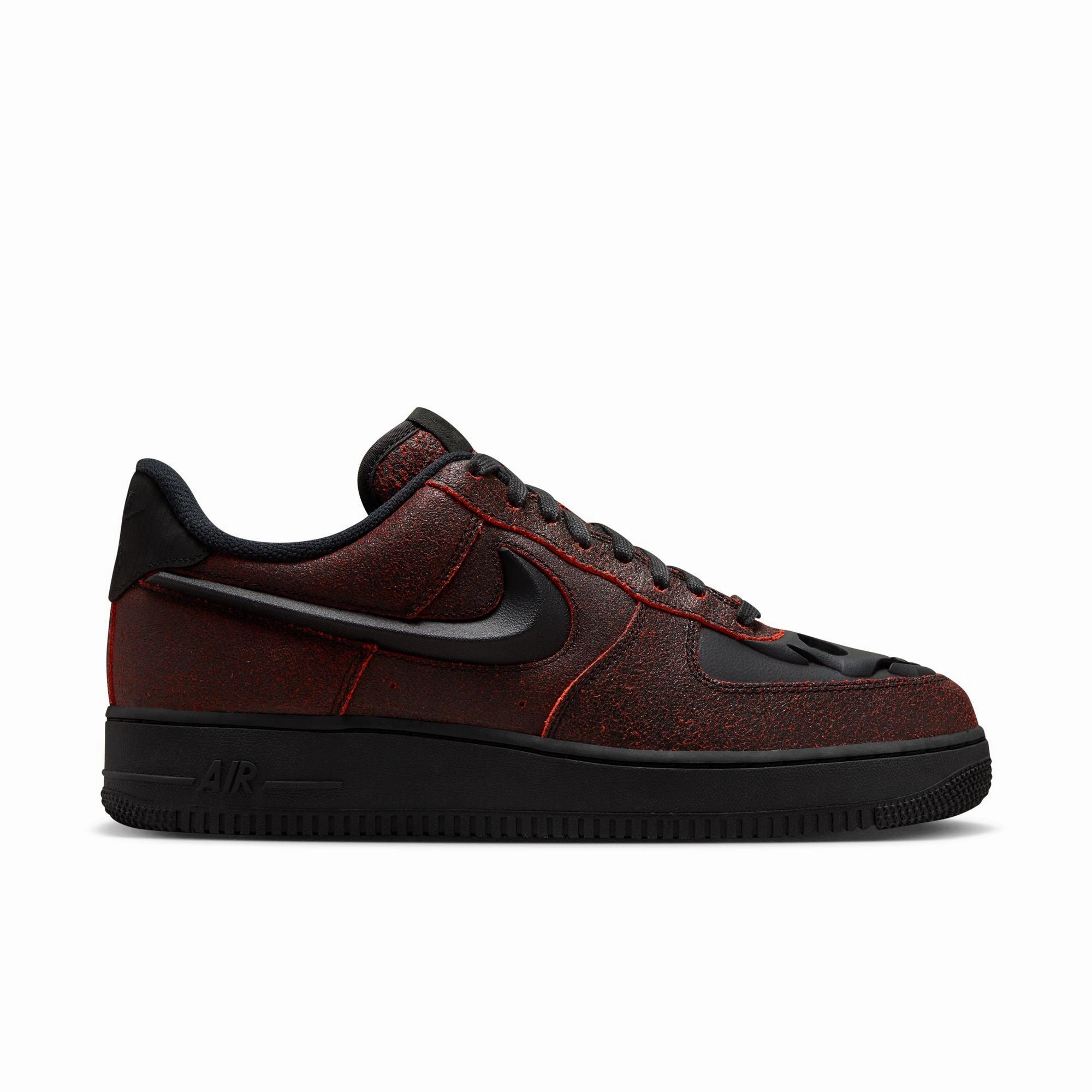 Nike Air Force 1 Retro 'Halloween Skull' Men's Shoes Anti Torsion Support Frame Reinforced Ankle Support