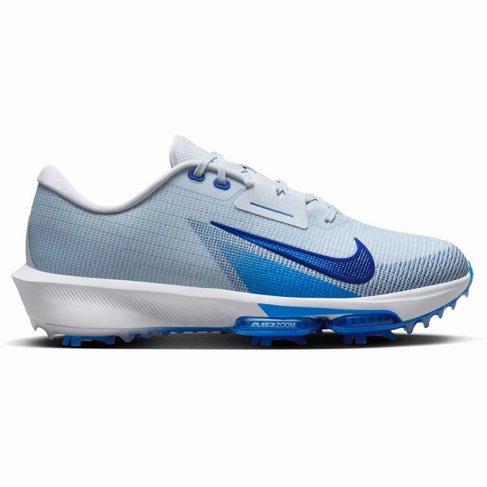 Nike Air Zoom Infinity Tour Next 2 Golf Shoes Football Gray/Deep Royal Blue/Game Royal - FW24 Unisex Smooth Upper