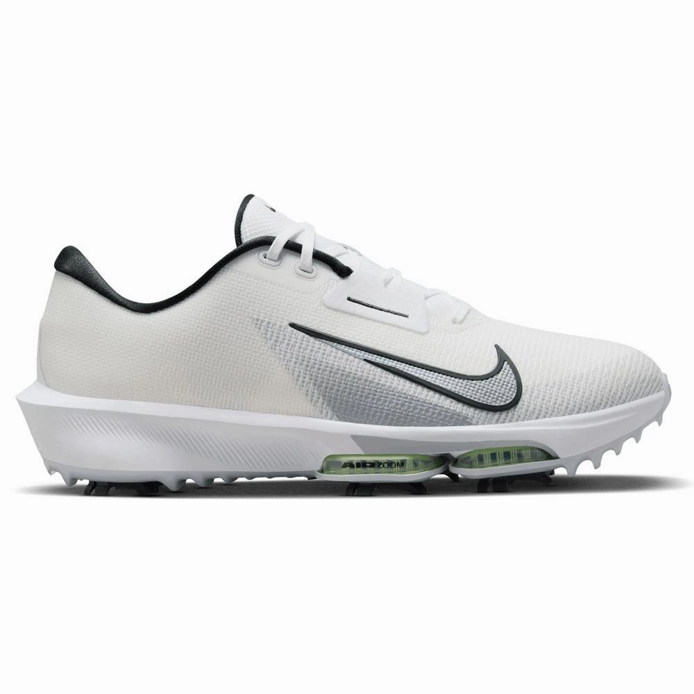 Nike Air Zoom Infinity Tour Next 2 Golf Shoes White/Vapor Green/Pure Platinum/Black - FW25 Unisex Barefoot Shoe Tech
