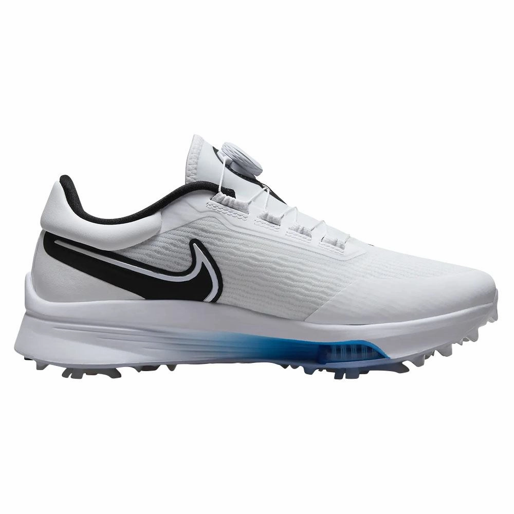 Nike Air Zoom Infinity Tour Next% BOA Golf Shoes White/Black/Photo Blue - 23 Men Adjustable Heel Lock Recycled Padding