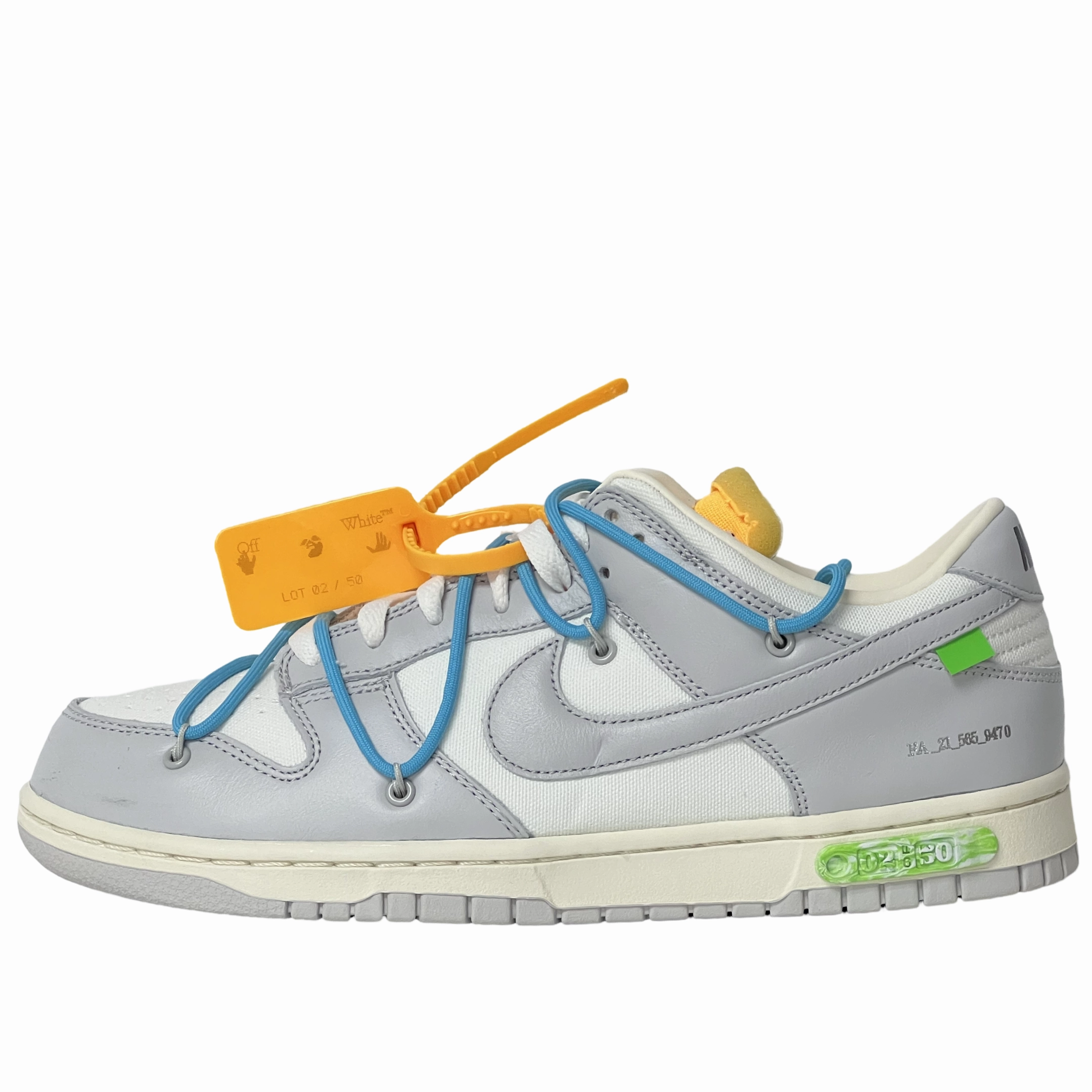 Thermoplastic Uppers Nike Dunk Low Off-White Lot 2 Of 50