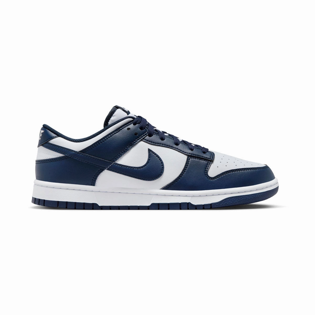 Elastic Lacing Nike Dunk Low Retro 'Midnight Navy' Men's Shoes