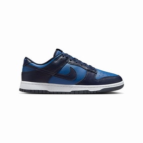 Nike Dunk Low Retro 'Mystic Navy' Men's Shoes Durable Traction Outsole