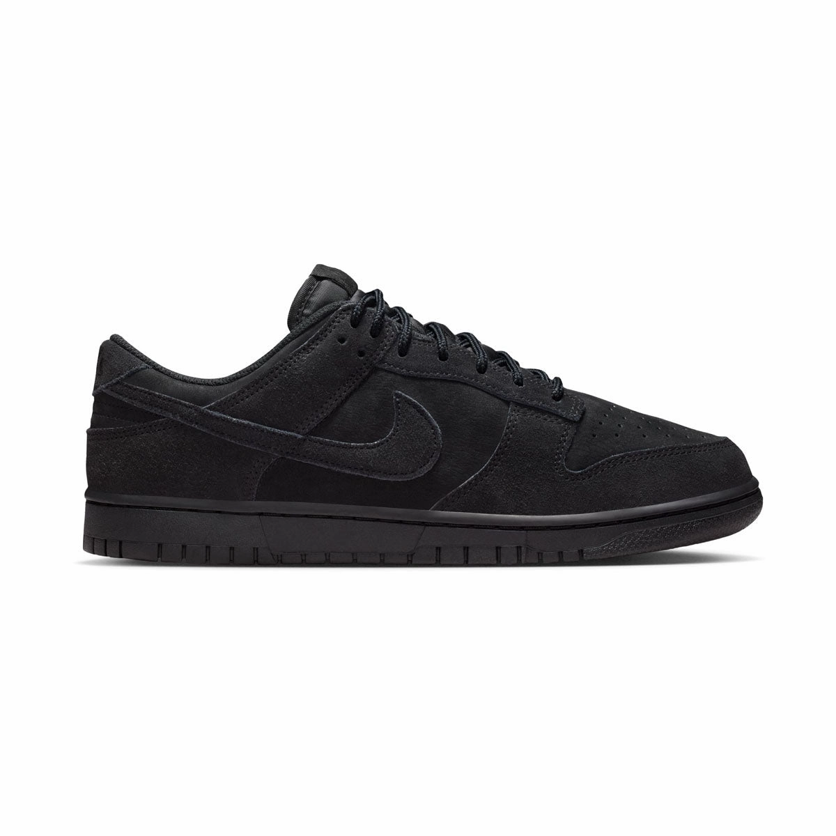 Engineered Knit Webbing Flexible Arch Nike Dunk Low Retro SE 'Triple Black' Men's Shoes