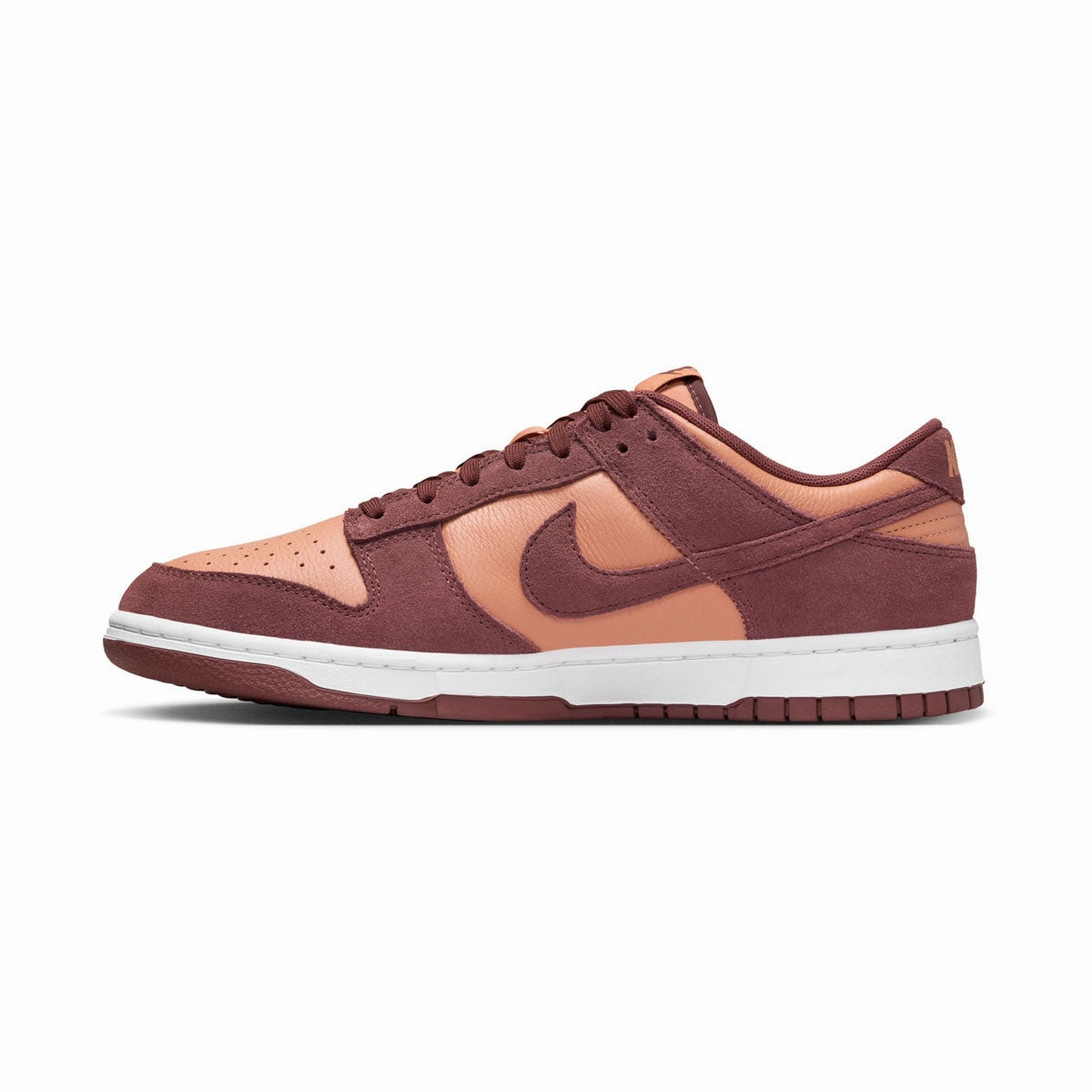 Nike Dunk Low Retro SE Leather/Suede 'Amber Brown' Men's Shoes SoftInterior