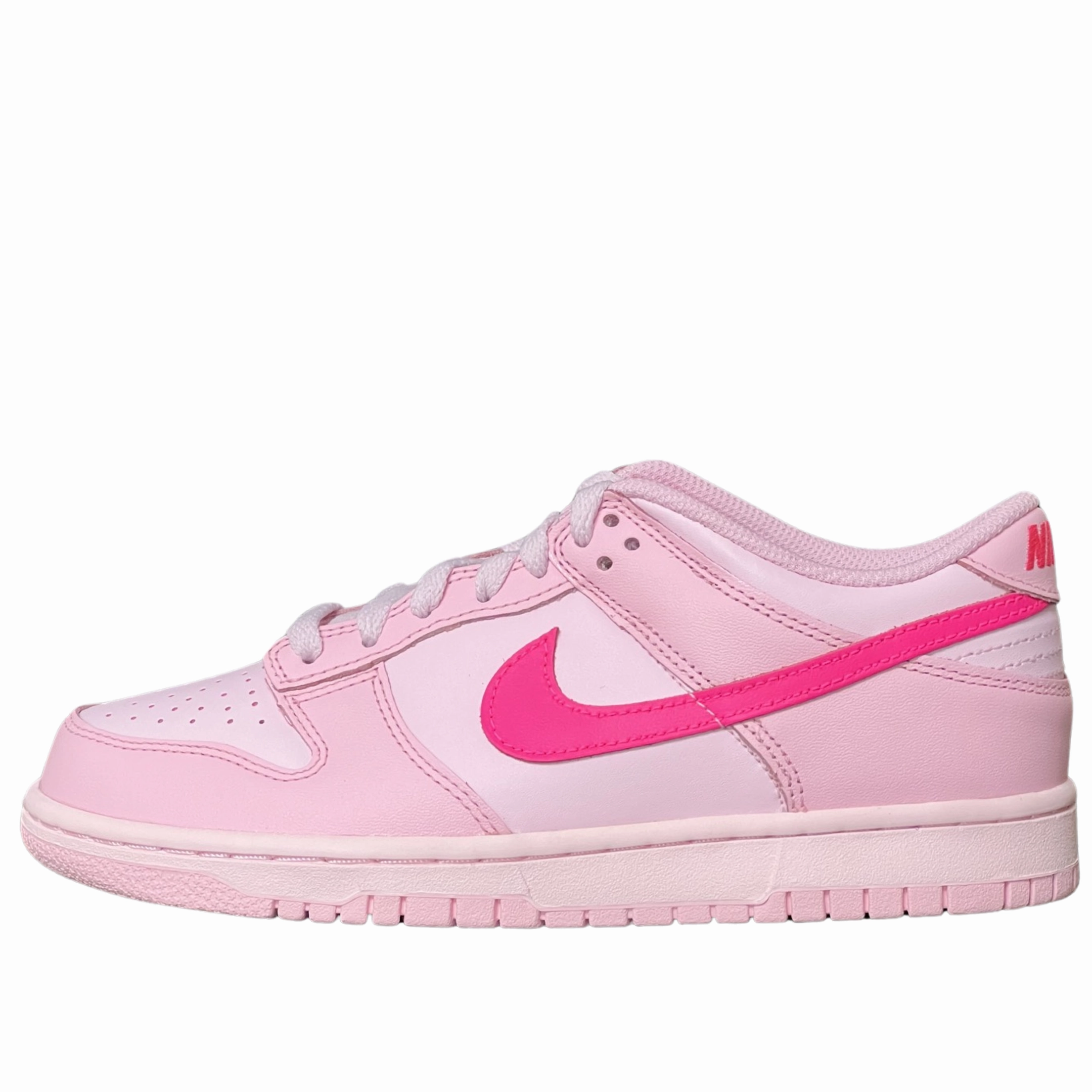 Nike Dunk Low Triple Pink GS Breath Friendly