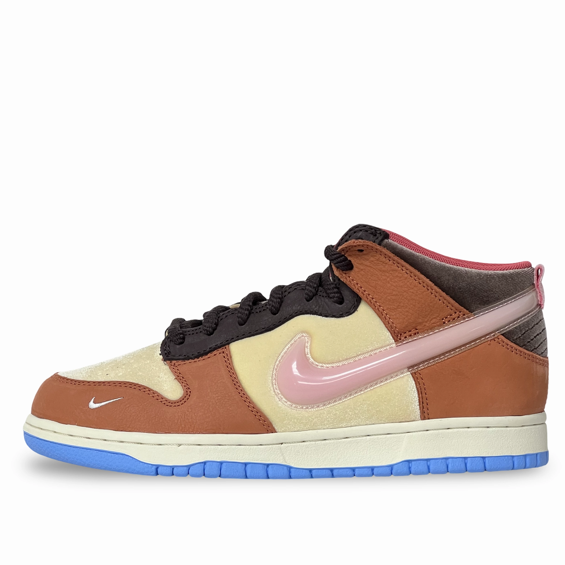 Nike Dunk Mid Social Status Chocolate Milk Structured Edge Smooth Performance
