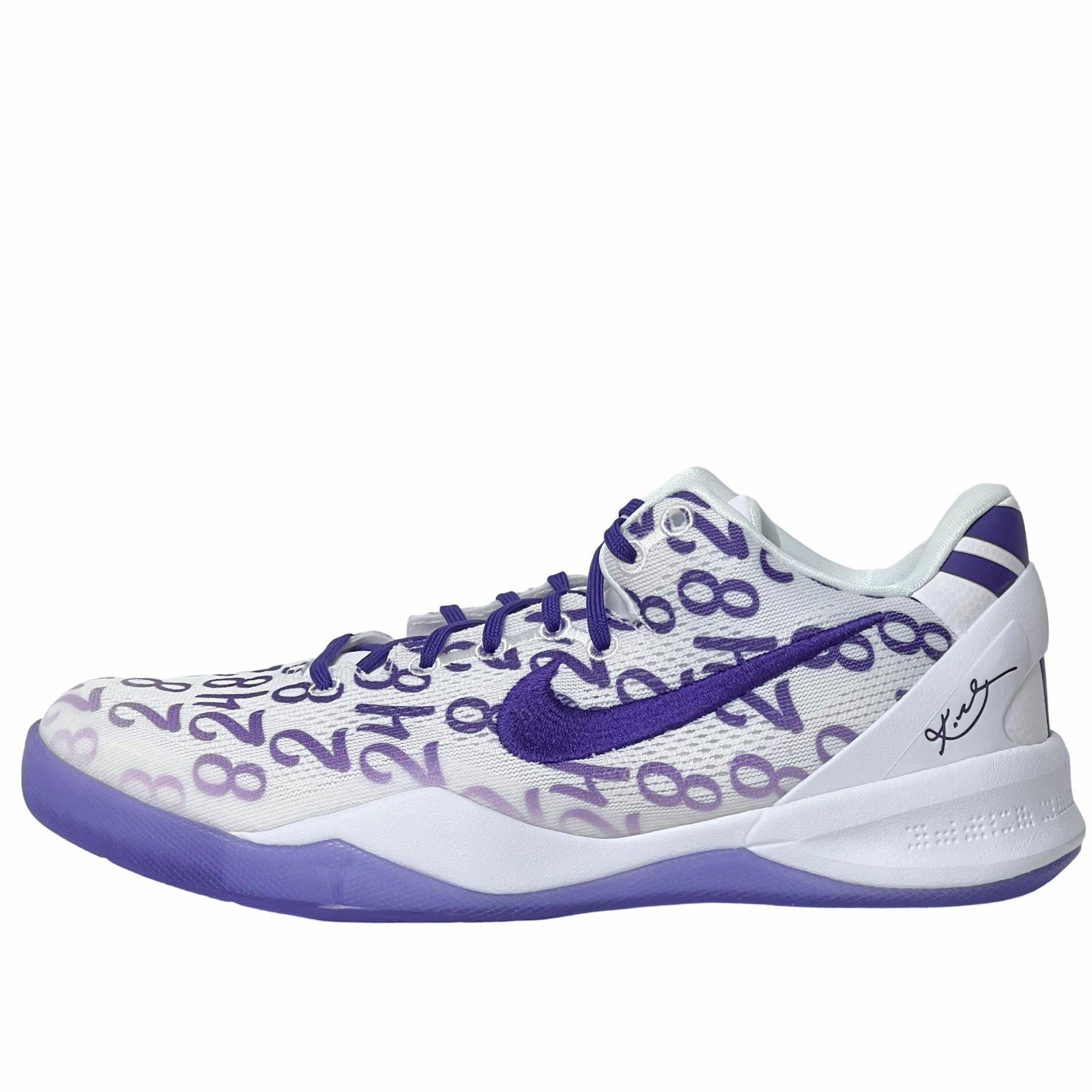 Fresh Walk Bold Design Nike Kobe 8 Protro Court Purple GS