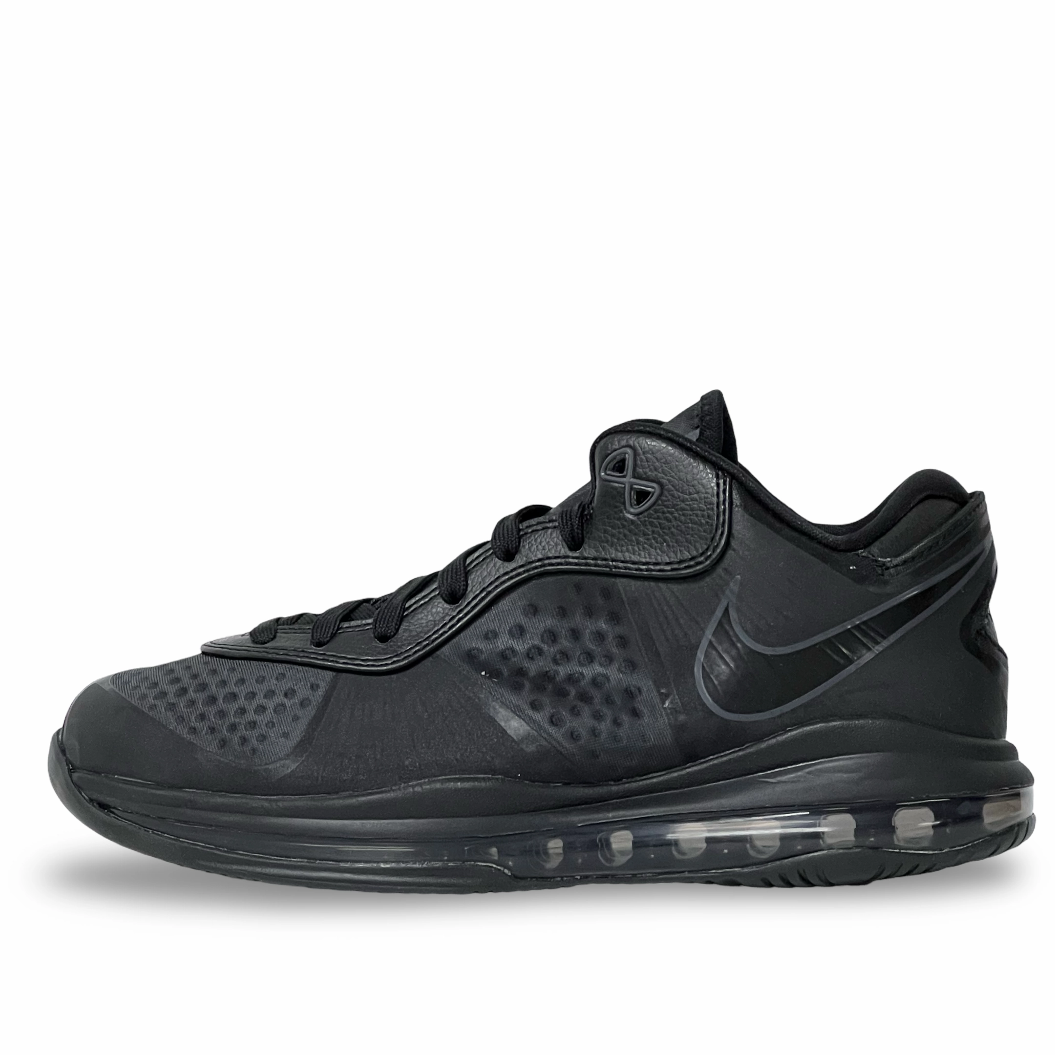 Nike LeBron 8 V/2 Low Black Collared Ankle