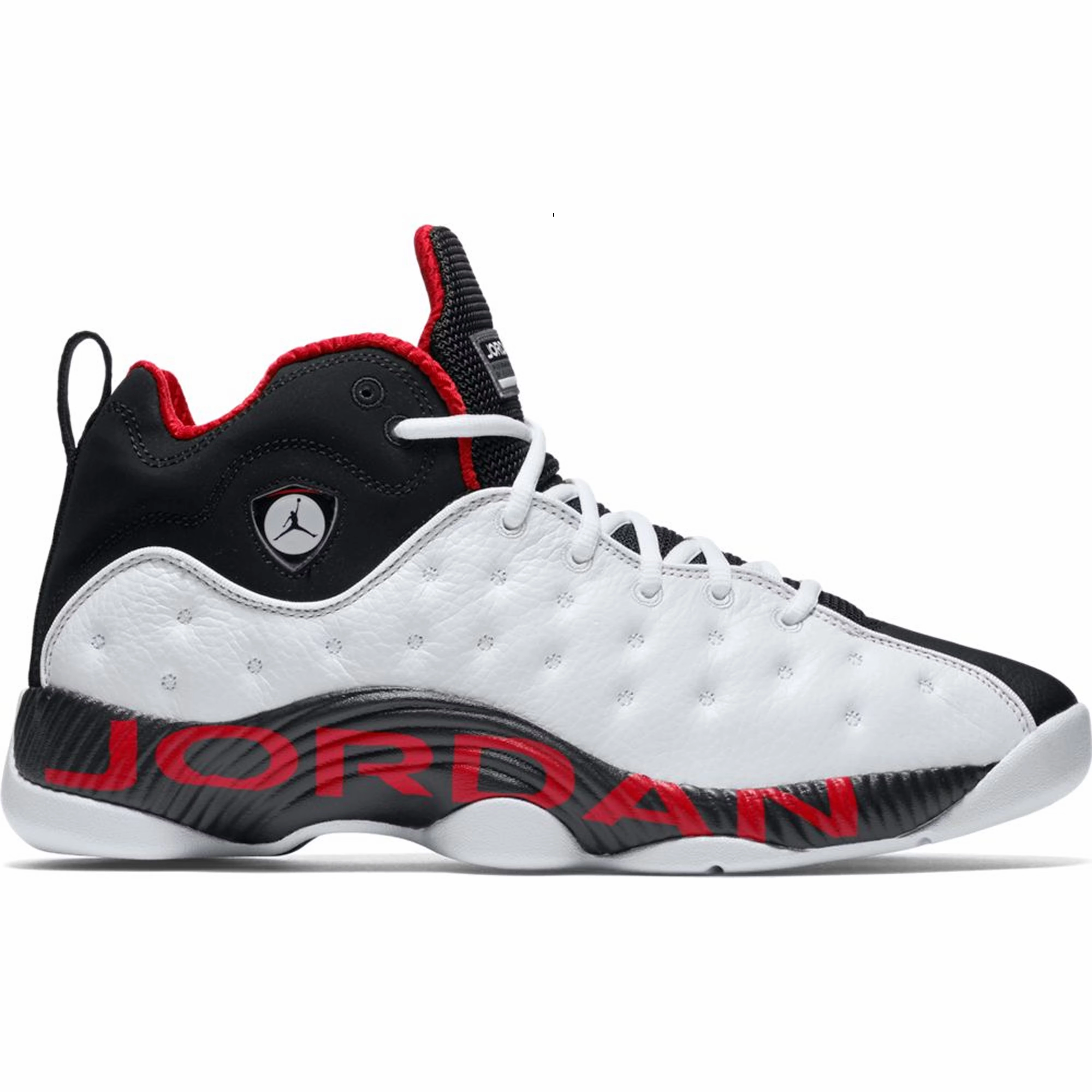 Nike Men's Air Jordan Jumpman Team 2 Chicago Home Shoes - White / Black / Red urban vibe