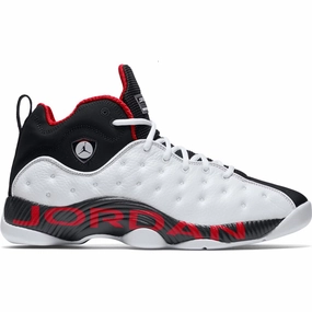 Nike Men's Air Jordan Jumpman Team 2 Chicago Home Shoes - White / Black / Red urban vibe