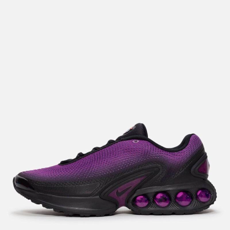 Pressure Relief Pads Microfiber Overlays Nike Men's Air Macx Dn SE Shoes - Bold Berry / Hyper Violet / White / Black