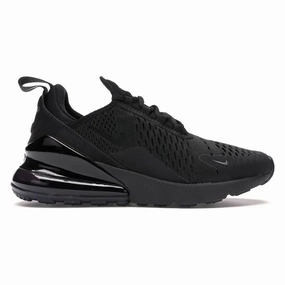 Nike Men's Air Max 270 Shoes - All Black Casual Elegance