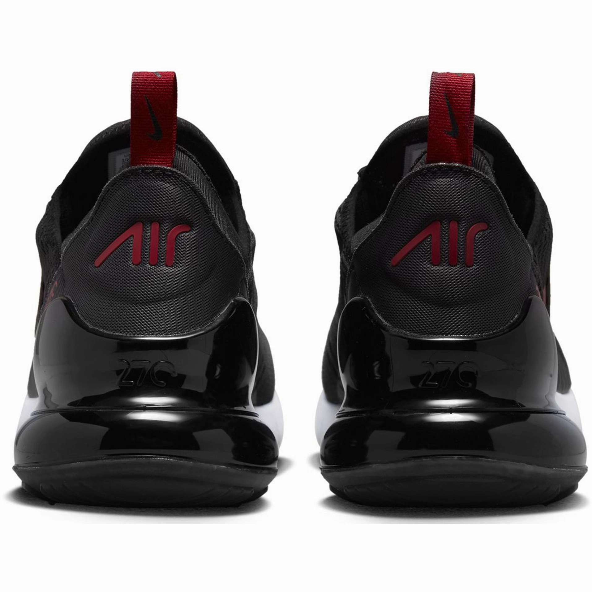 Nike Men's Air Max 270 Shoes - Anthracite / Team Red / Black / White Carbon Fiber Insert