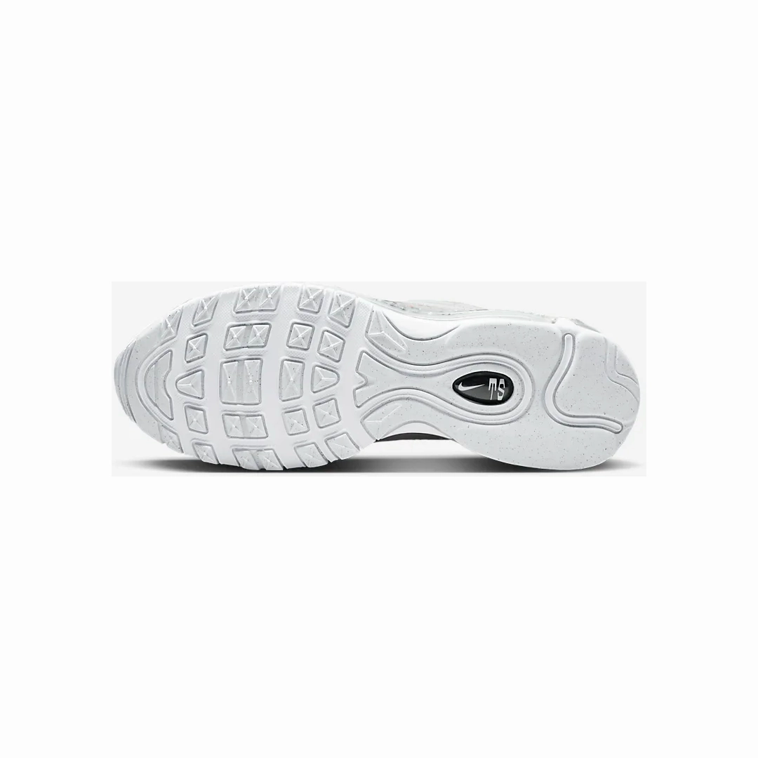 Nike Men's Air Max Terrascape 97 Shoes - All White Cush Pad Cold Friendly