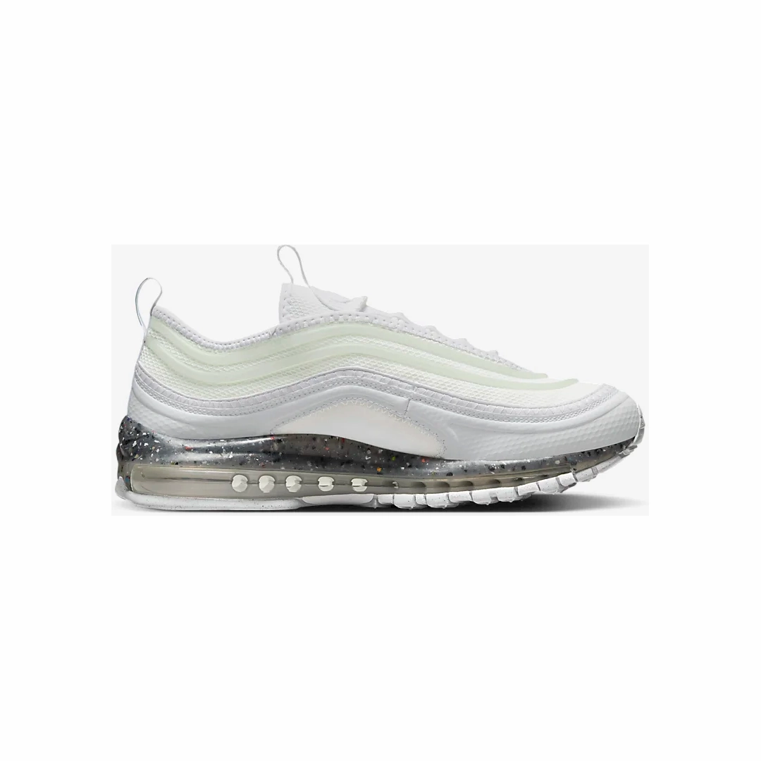 Adaptive Response Seamless Motion Efficiency Nike Men's Air Max Terrascape 97 Shoes - All White