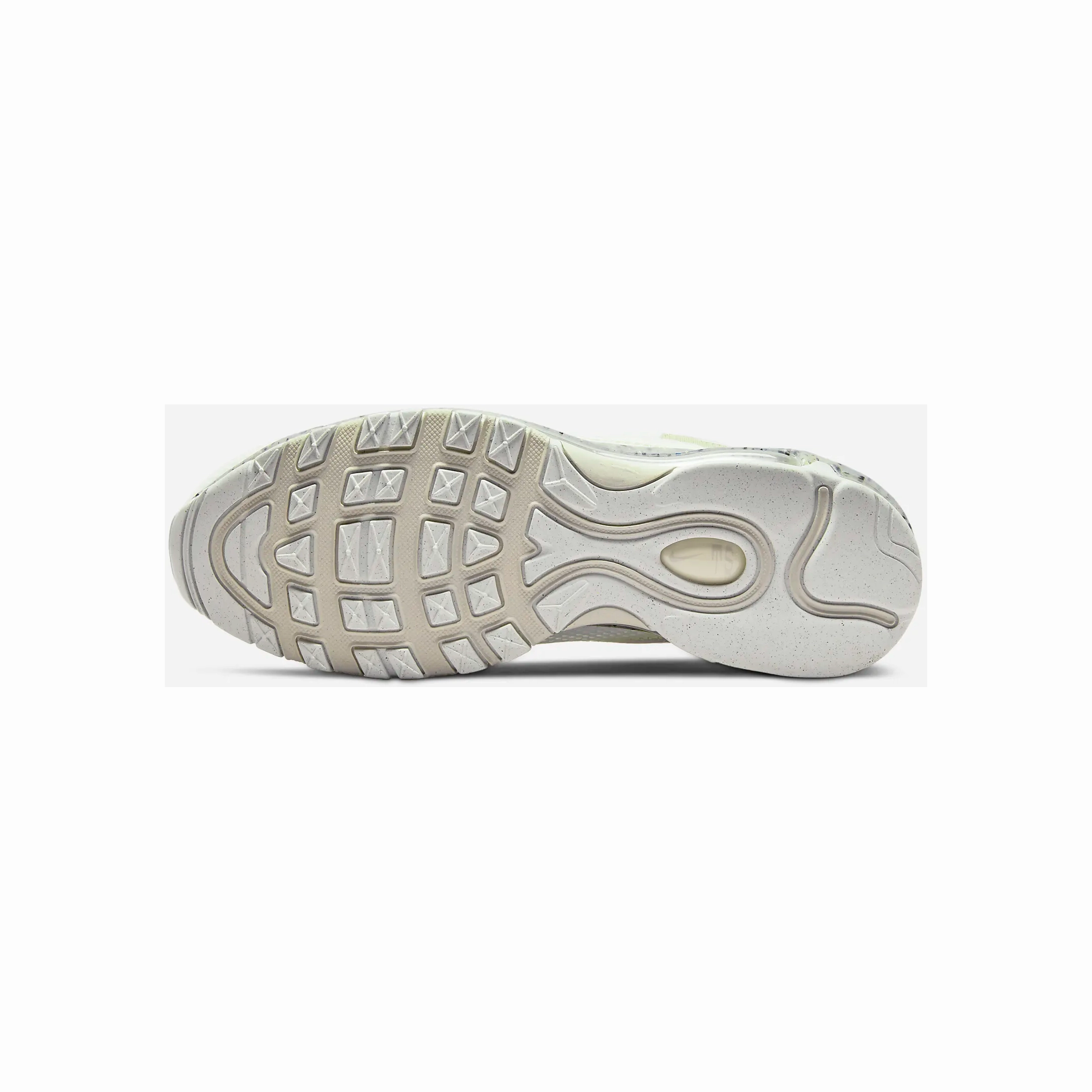 Nike Men's Air Max Terrascape 97 Shoes - Summit White / Light Iron Ore Seamless Upper Fabric Dynamic Design