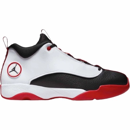 Sporty Vibe Arch Fit Nike Men's Jordan Jumpman Pro Quick Shoes - White / Red / Black