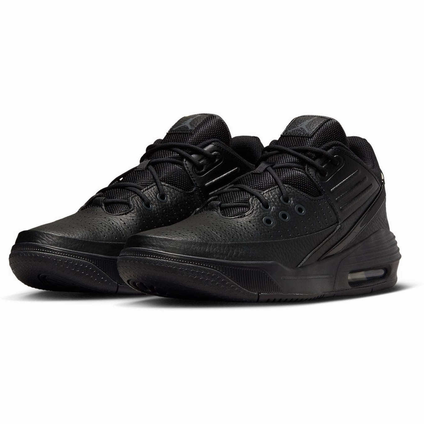 Zip Design Zip Closure Nike Men's Jordan Max Aura 5 Shoes - Black / Anthracite