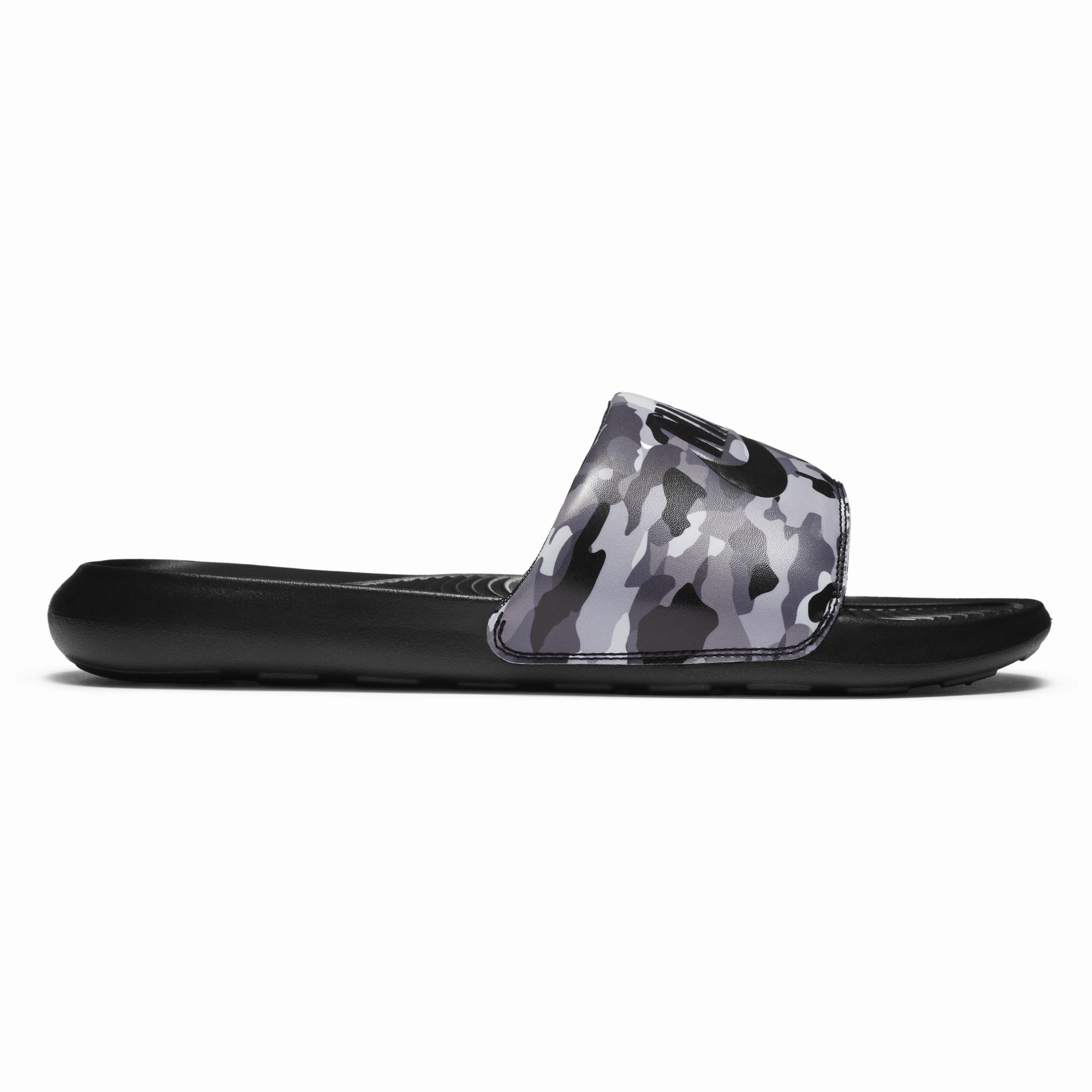 Home Style Balanced Design Nike Men's Victori One Slides - Black / Gray Camo