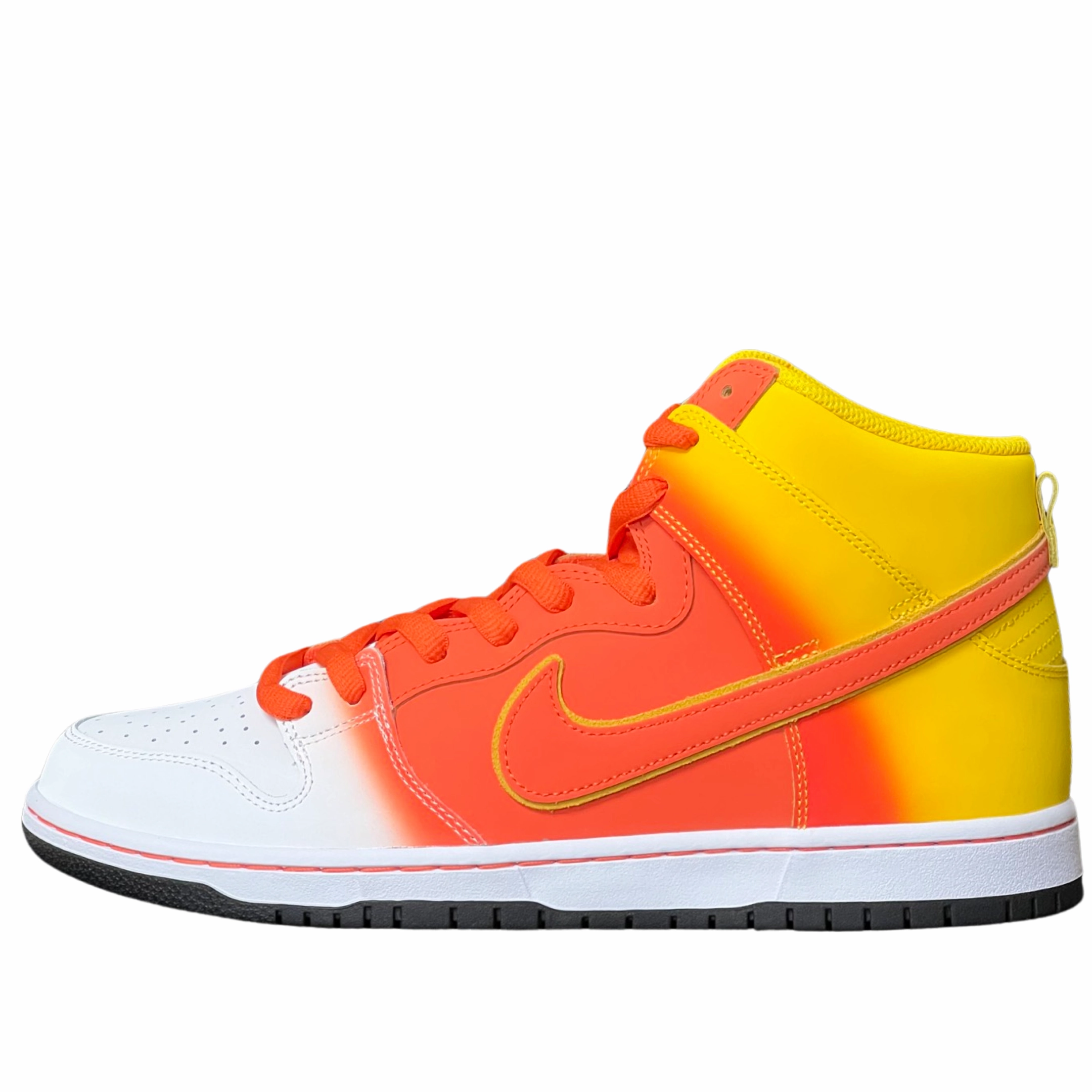 Rockered Sole Non Slip Outsole Nike SB Dunk High Sweet Tooth Candy Corn