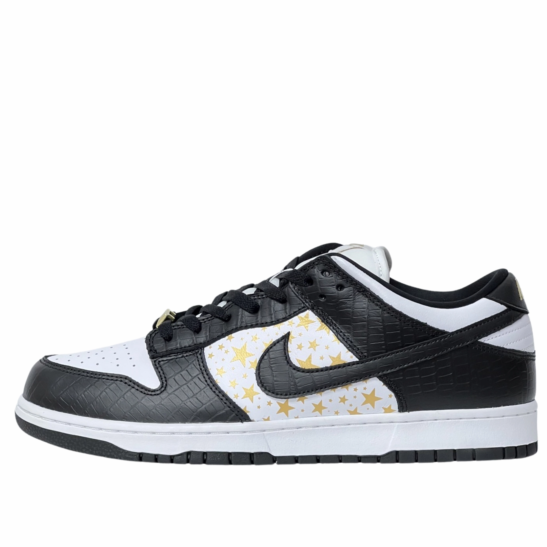 Nike SB Dunk Low Supreme Stars Black Hypoallergenic Lining