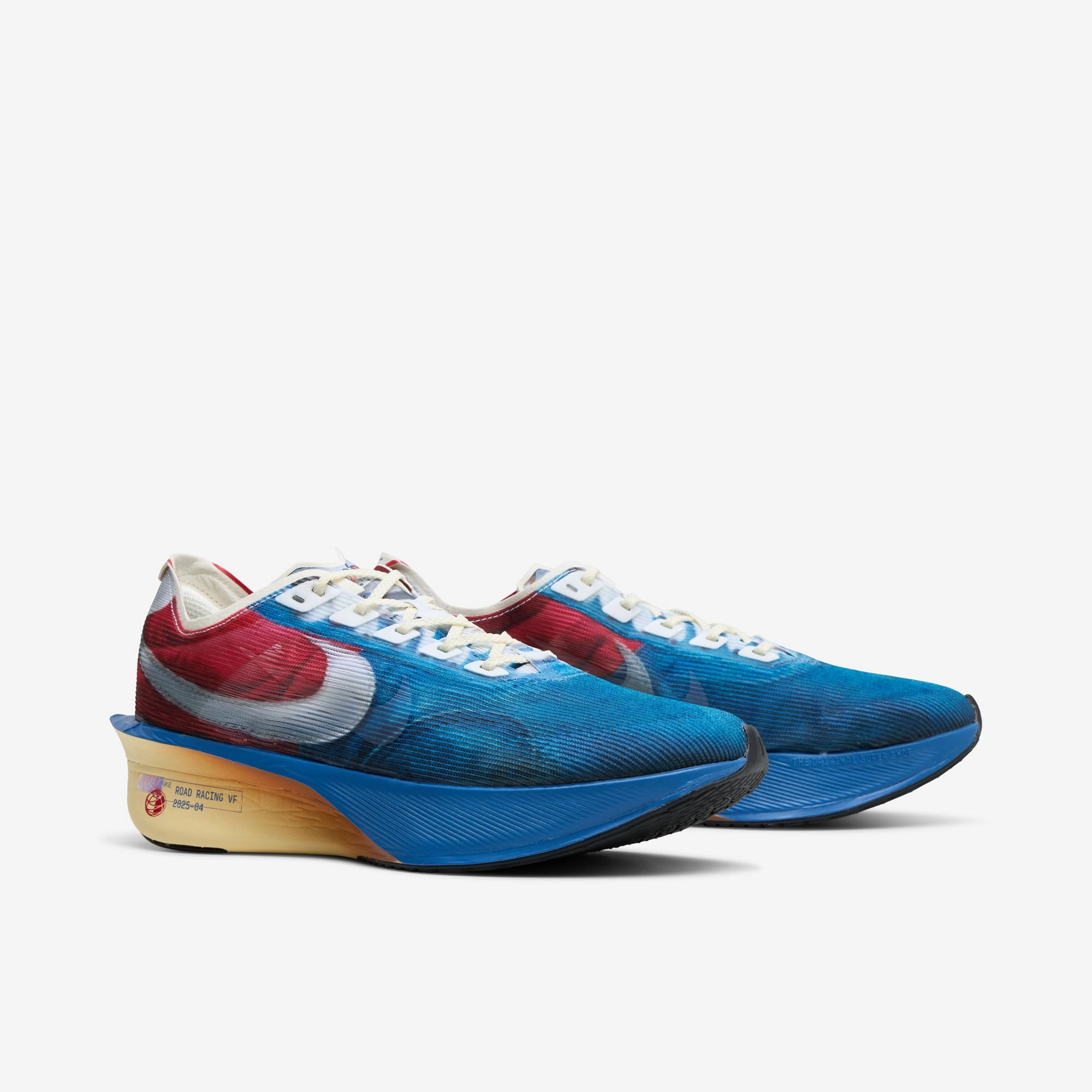 Nike Vaporfly Next% 4 PRM Multi-Colour / Mountain Blue - Fire Red Cold weather defense
