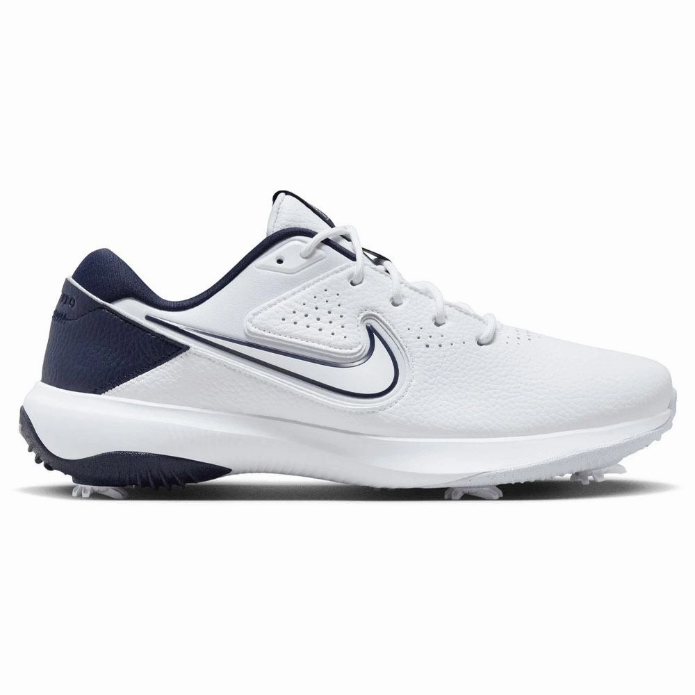 Nike Victory Pro 3 Golf Shoes White/Football Gray - FW24 Unisex Core Motion On Foot
