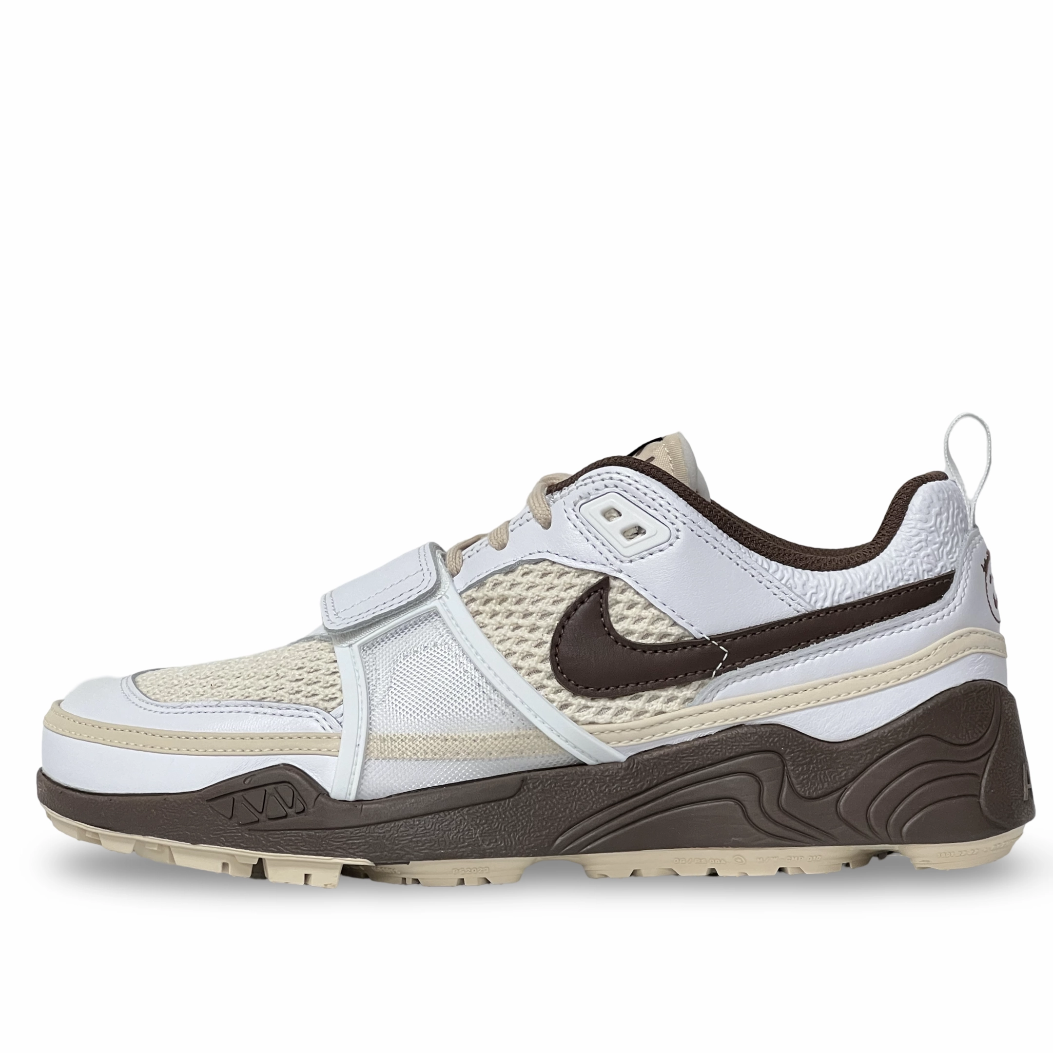 Knit Fabric Construction Multi-Sport Design Nike Zoom Field Jaxx Travis Scott Light Chocolate