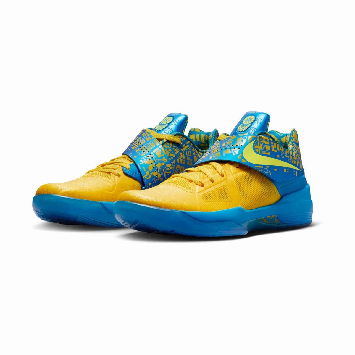 Nike Zoom KD IV 'Scoring Title' Men's Shoes Comfort Ventilation Shock Absorption Feature
