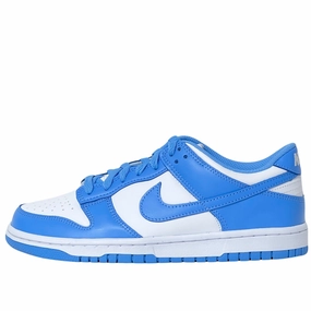 Nike Dunk Low University Blue UNC GS Reinforced Lace Holes