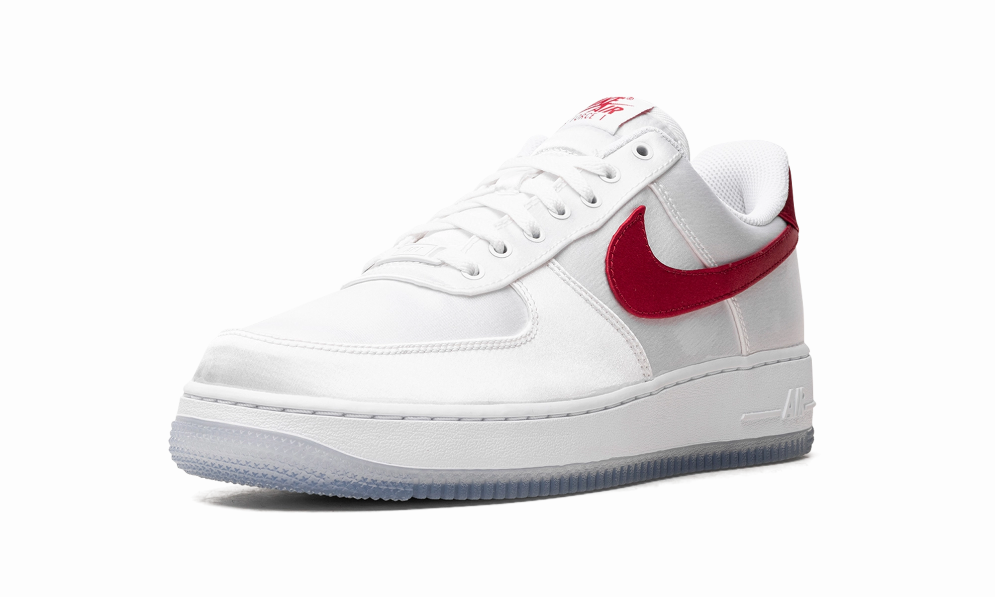 Urban Choice AIR FORCE 1 LO '07 WMNS "Satin White Varsity Red"