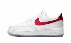 AIR FORCE 1 LO '07 WMNS "Satin White Varsity Red" Shock Absorption Core ComfortInsoles