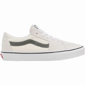 Thermo Regulating Lining Vans Men's Utility Pop Sk8 Low Shoes - Natural White / Olive