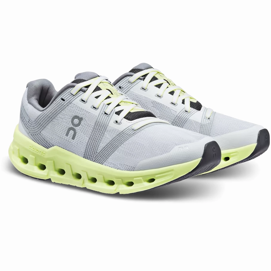 On Running Men's Cloudgo Shoes - Frost / Hay Comfort Cushion Technology Relax Mode