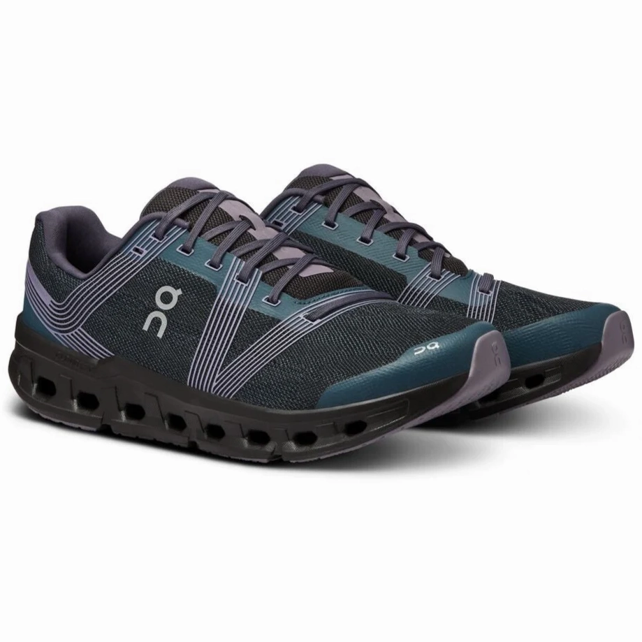 On Running Men's Cloudgo Shoes - Storm / Magnet Ultra-soft breathability