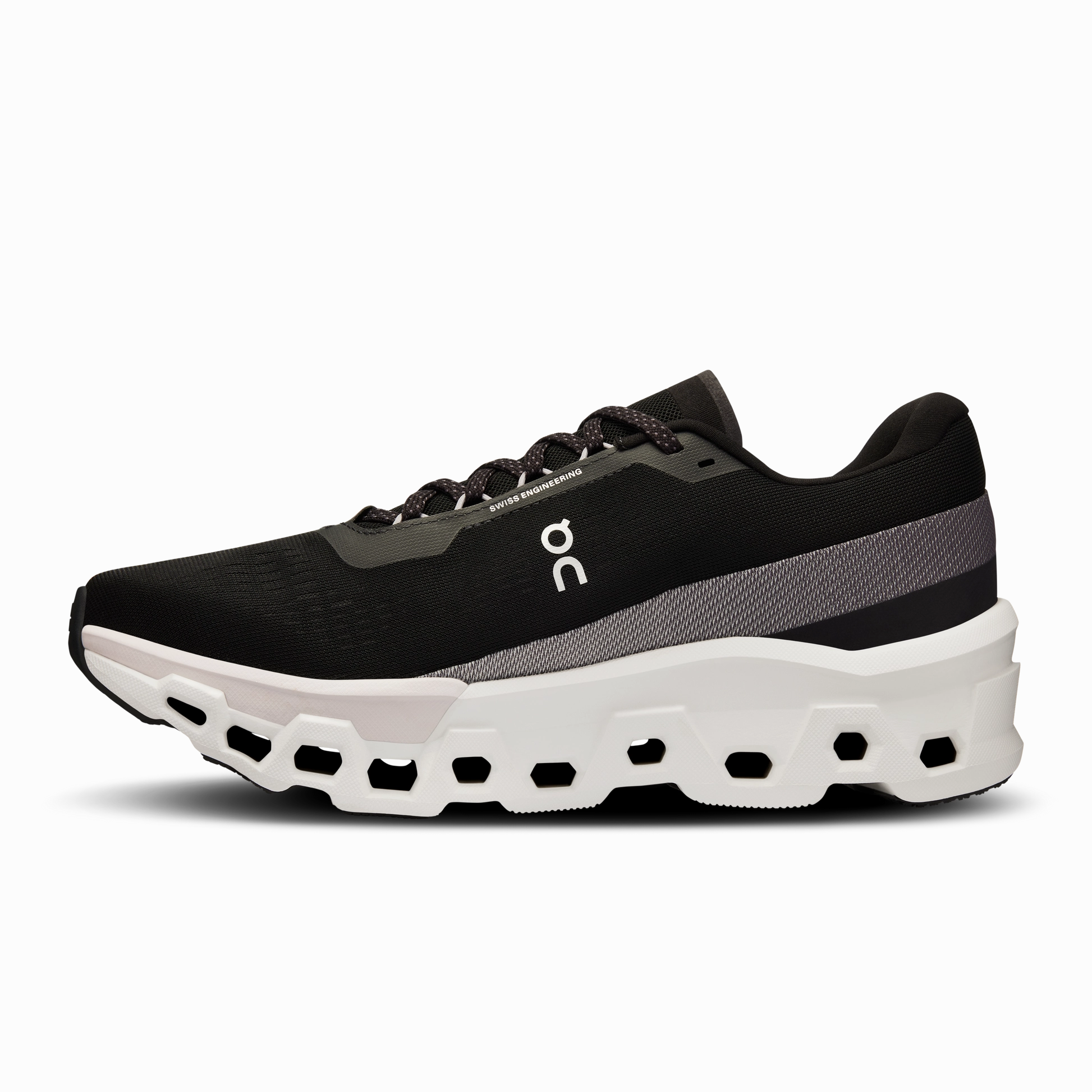 On Running Men's Cloudmonster 2 Shoes - Black / Frost Weekend Ready